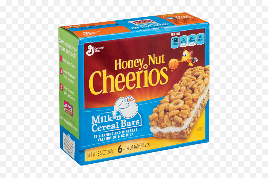 Honey Nut Cheerios - Honey Nut Cheerios Bars Png,Cheerios Png