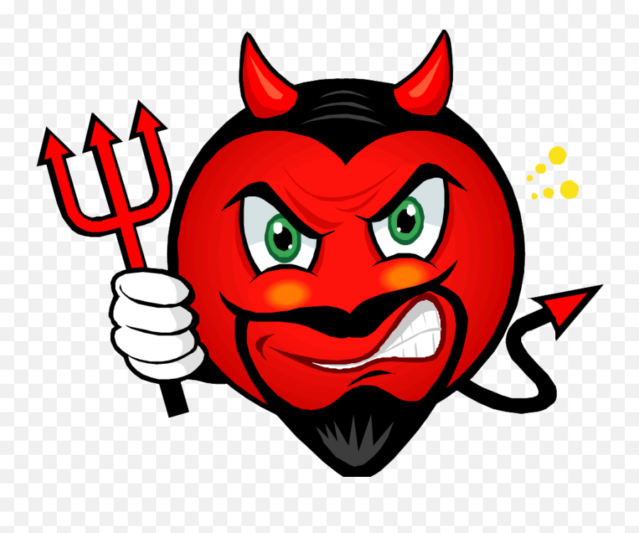 Demon Clipart Devil Face Transparent Free - Devil Clipart Face Png,Demon Transparent