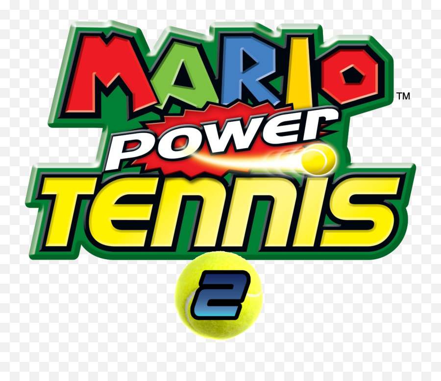 Mario Logo Png - Mario Power Tennis Logo,Mario Tennis Aces Logo