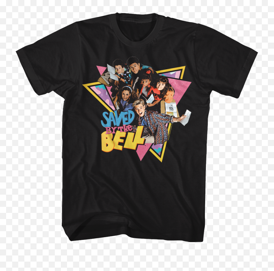 Kelly Kapowski Tee Shirts - Saved By The Bell Shirt Png,Saved By The Bell Logo Font