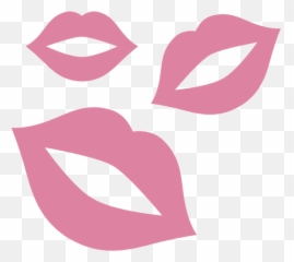 Lip Kisses Graphic - For Women png