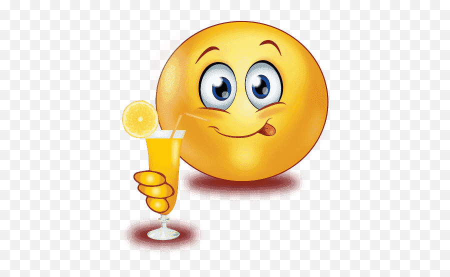 Birthday Party Hard Emoji Png - Juice Emoticon,Champagne Emoji Png