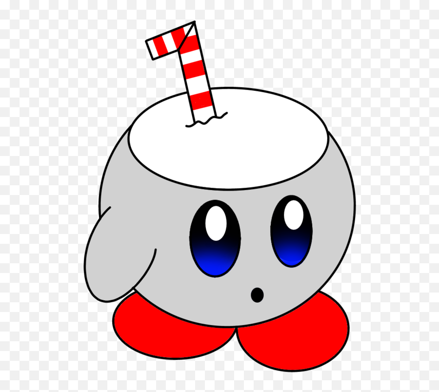 If Kirby Ate Cuphead Fer El Wey K Dibuja - Illustrations Art Dot Png,Kirby Icon