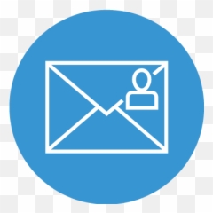 Continuing Advocacy With The Usps - Blue Envelope Icon png