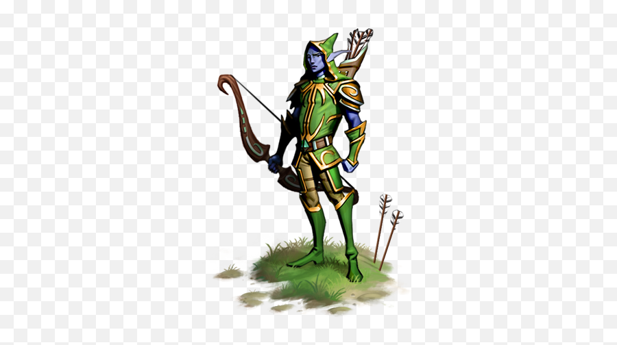 Fileelves Archerpng - Elvenar Wiki En Archer Elf,Archery Png