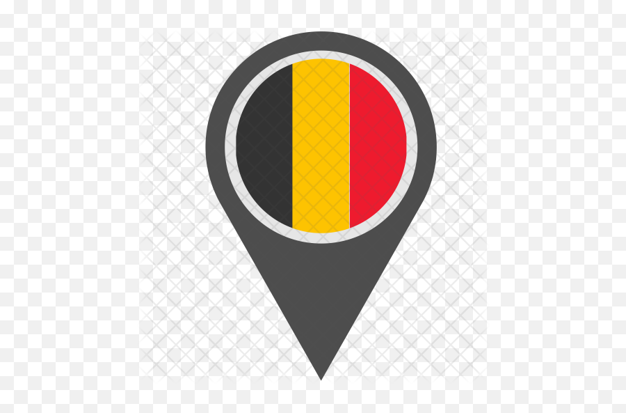 Belgium Icon - Belgium Flag Location Png,Belgium Flag Png