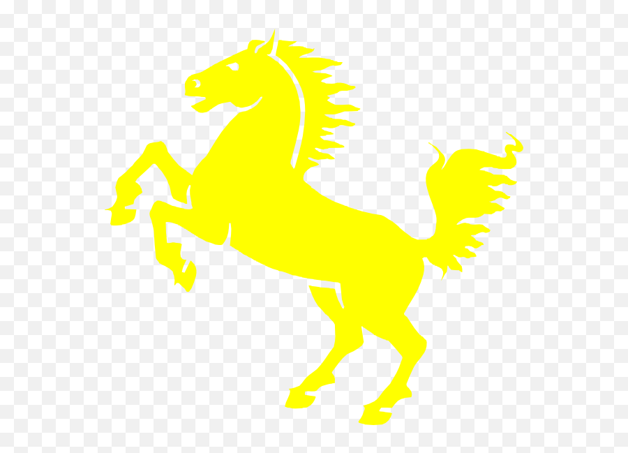 Black And Yellow Horse Logo - Black Yellow Horse Logo Png,Horse Logos