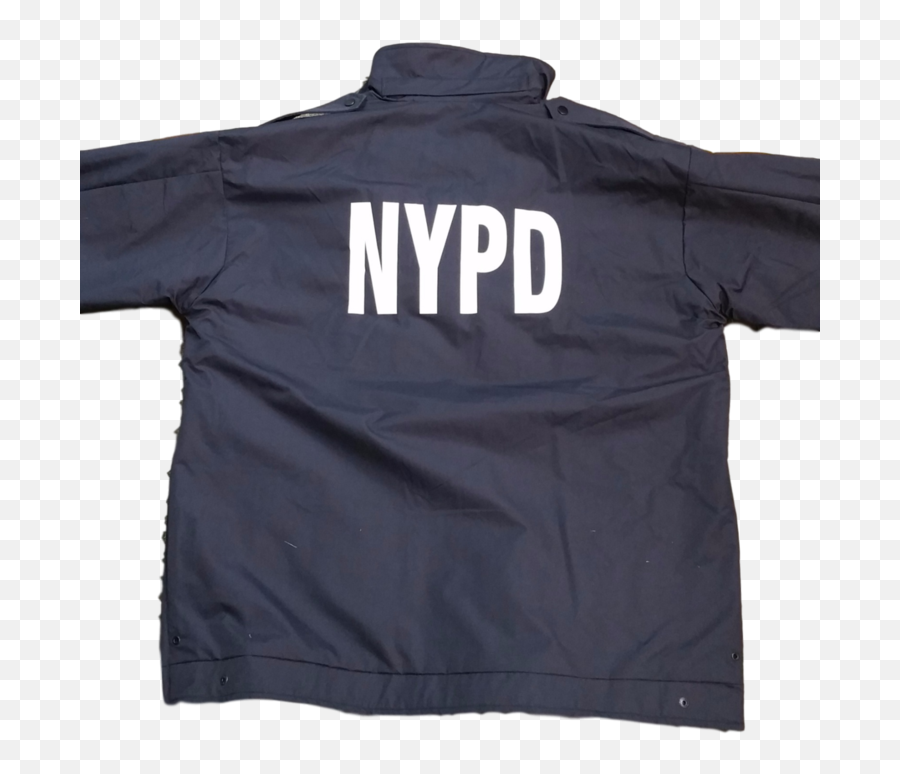 Nypd Reversible Hi - Vis Raincoat With Screen Print U0026 Patches Long Sleeve Png,Icon Hi Viz Jacket