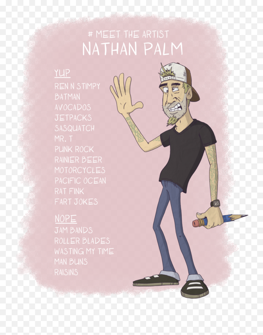 About Nathan Palm - Illustration Png,Nope Png