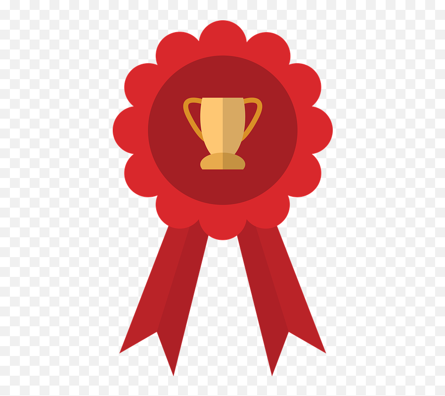 Success Badge Trophy - Free Vector Graphic On Pixabay Takashi Murakami Flower Png,Award Icon Vector