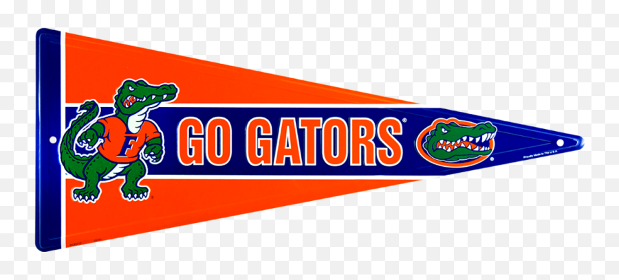 Download Florida Gators Pennant - Miami Florida Gators State University Of Georgia Pennant Png,Pennant Png