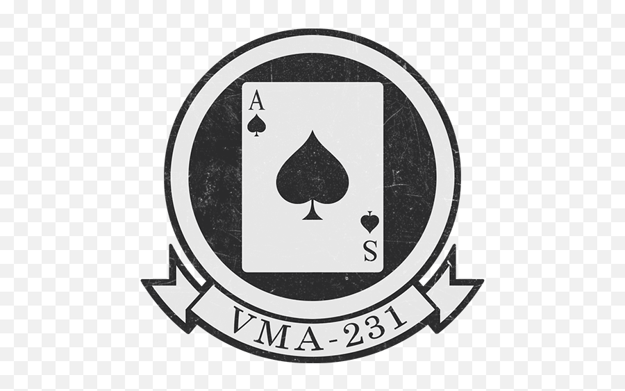 Decals New Authentic Until The 18th Of February - Vma 231 Logo Png,Ace Of Spades Icon