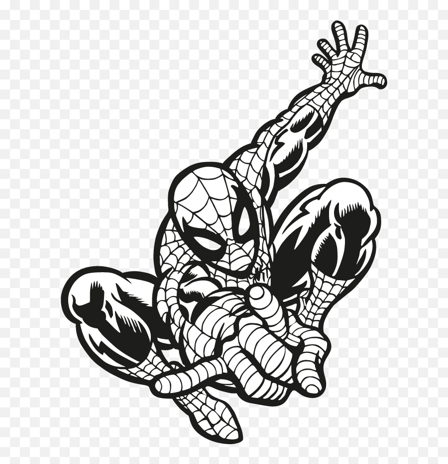 Spider - Man Png Images U2013 Heroes Of Children Png Only Spider Man Black And White Png,Man Transparent Background