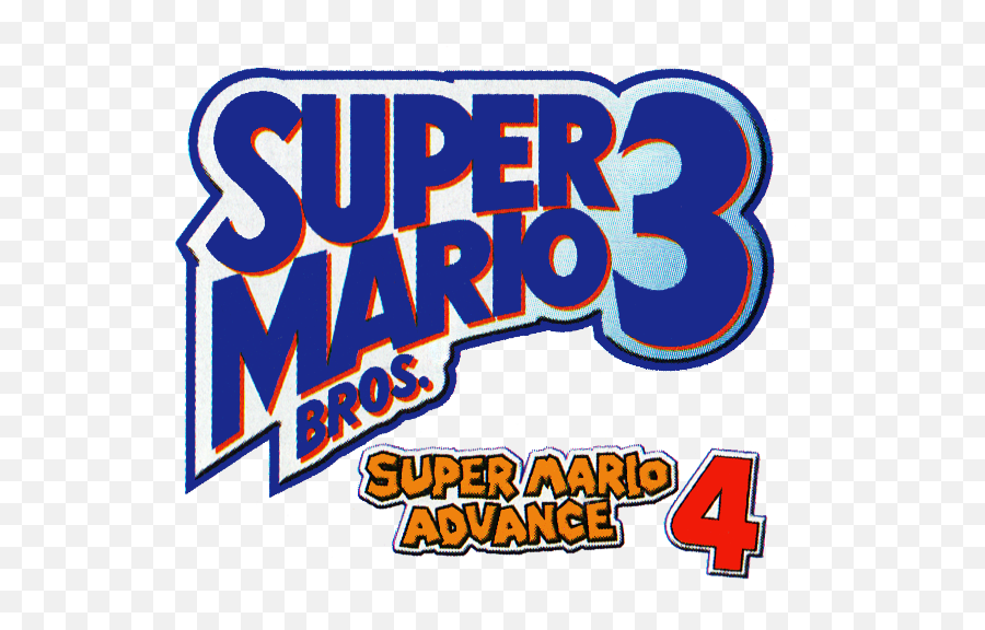 Super Mario Bros - Super Mario Advance 4 Super Mario Bros 3 Logo Png,Super Mario Galaxy Logo