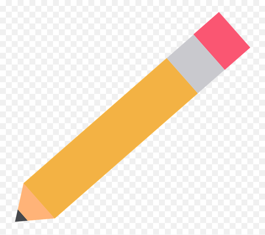 Pencil Writing Icon - Free Vector Graphic On Pixabay Imagen De Un Lapiz Png,Journaling Icon