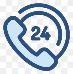24 Hours Help Vector Svg Icon - PNG Repo Free Icons Customer Service Yellow