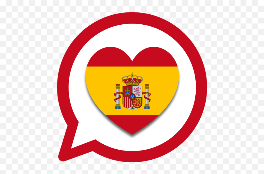 Spain Chat U0026 Dating Apk 23 - Download Apk Latest Version Bandera De España En Forma De Corazon Png,Dating Icon