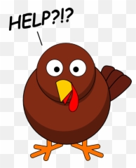 Turkey Clip Art Png Image - Pin The Feather On