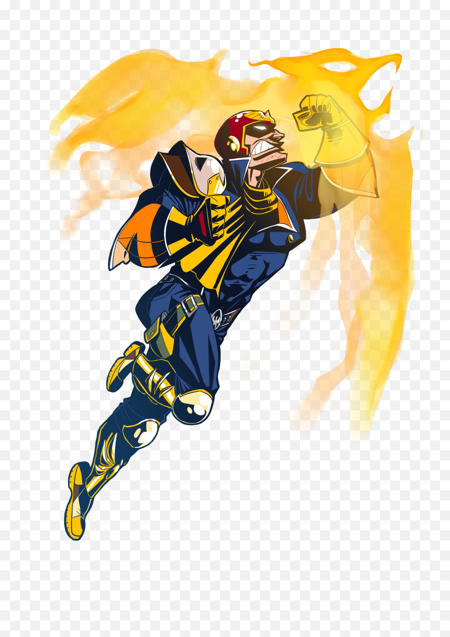 Nick Beecheru0027s Art Blog - Yyyes I Was Part Of A Fun Little Super Smash Bros Captain Falcon Png,Captain Falcon Png