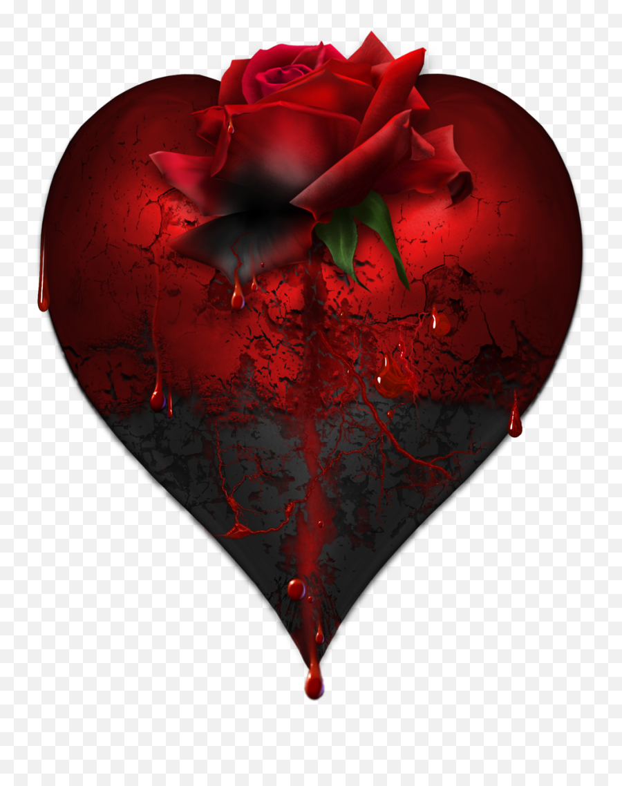 Heart Rose Png Picture - Good Night Image Love,Rose Heart Png
