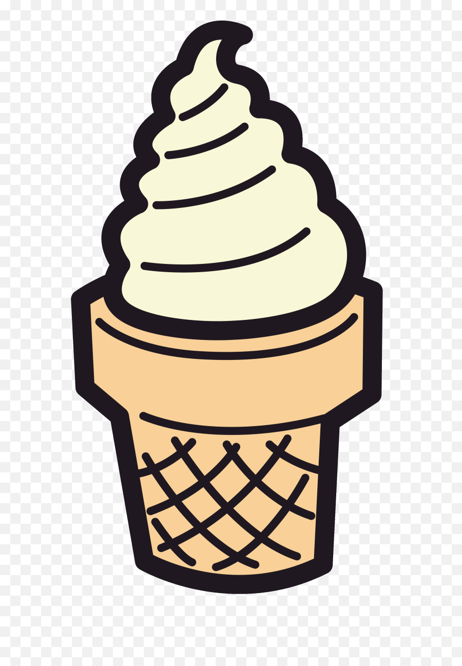 Pin Cute Ice Cream Clipart - Cartoon Ice Cream Cone Png Cartoonish Ice Cream Cone,Ice Cream Png Transparent