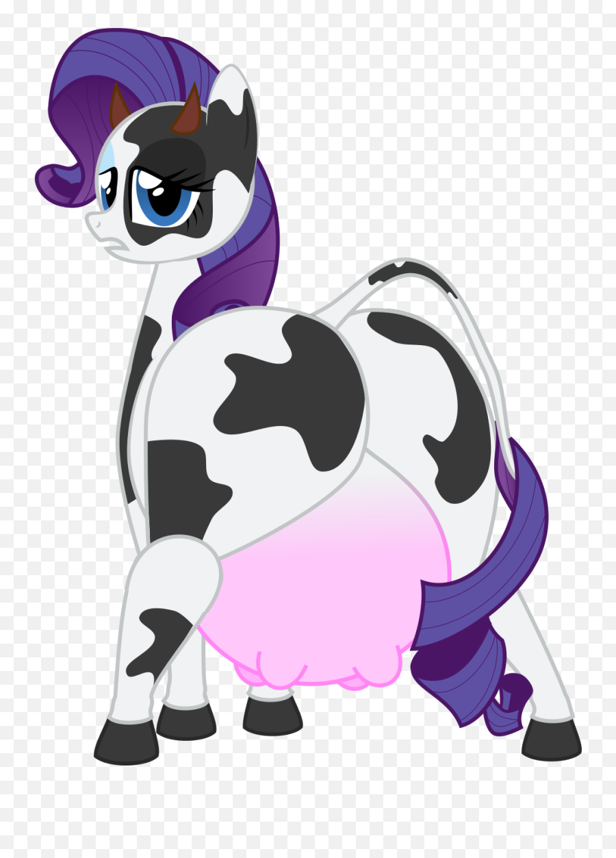 Cow Cowified Female Looking - My Little Pony Rarity Png,Rarity Png