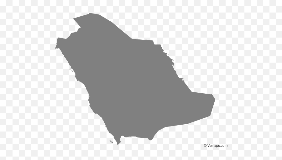 Vector Maps Of Saudi Arabia Free - Saudi Arabia Vector Map Png,Maps Png