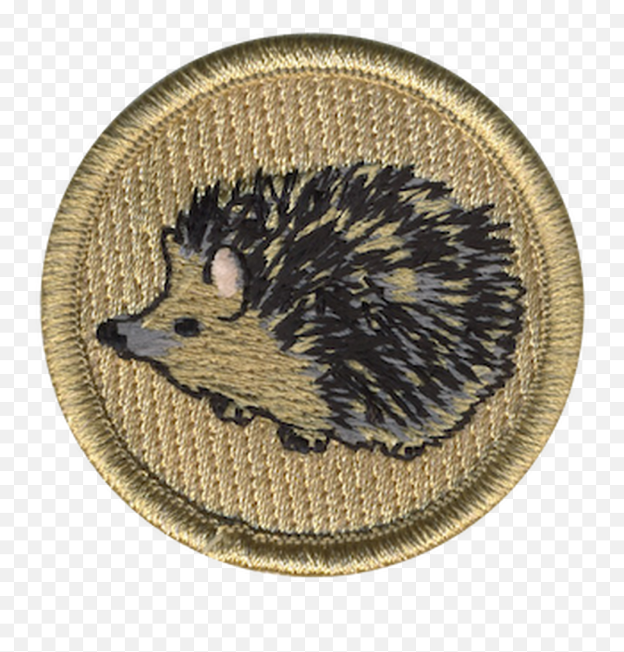 Hedgehog Patrol Patch Png Transparent Background