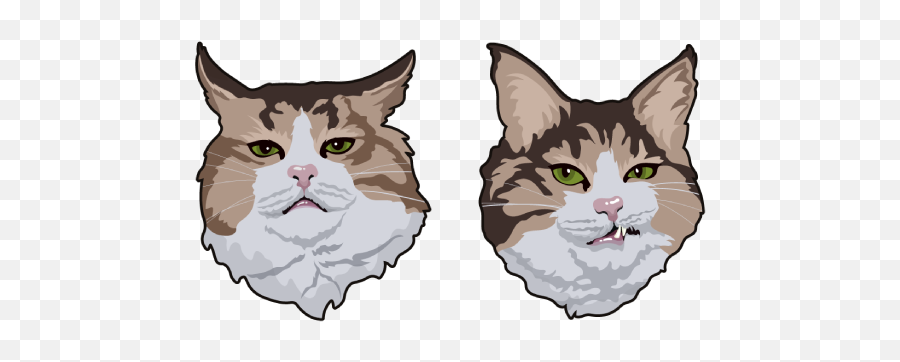 Rexie Cat Cursor - Domestic Cat Png,Knife Cat Meme Transparent