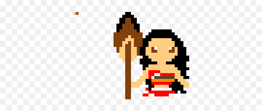 Pixel Art Cartoon Characters Png Image - Moana Pixel,Moana Characters Png