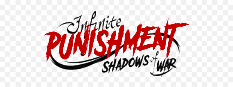 Marcelo Troms Infinite Punishment - Calligraphy Png,Shadow Of War Logo