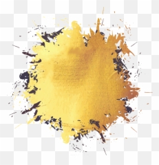 Gold Splash Paint - Sticker by Gold Splash Png