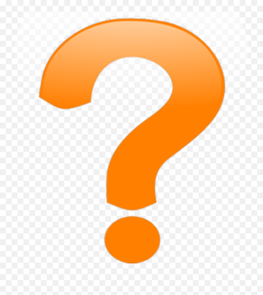 Question Mark Clip Art - Question Png Download 12851387 Transparent Orange Question Mark,Question Mark Clipart Png