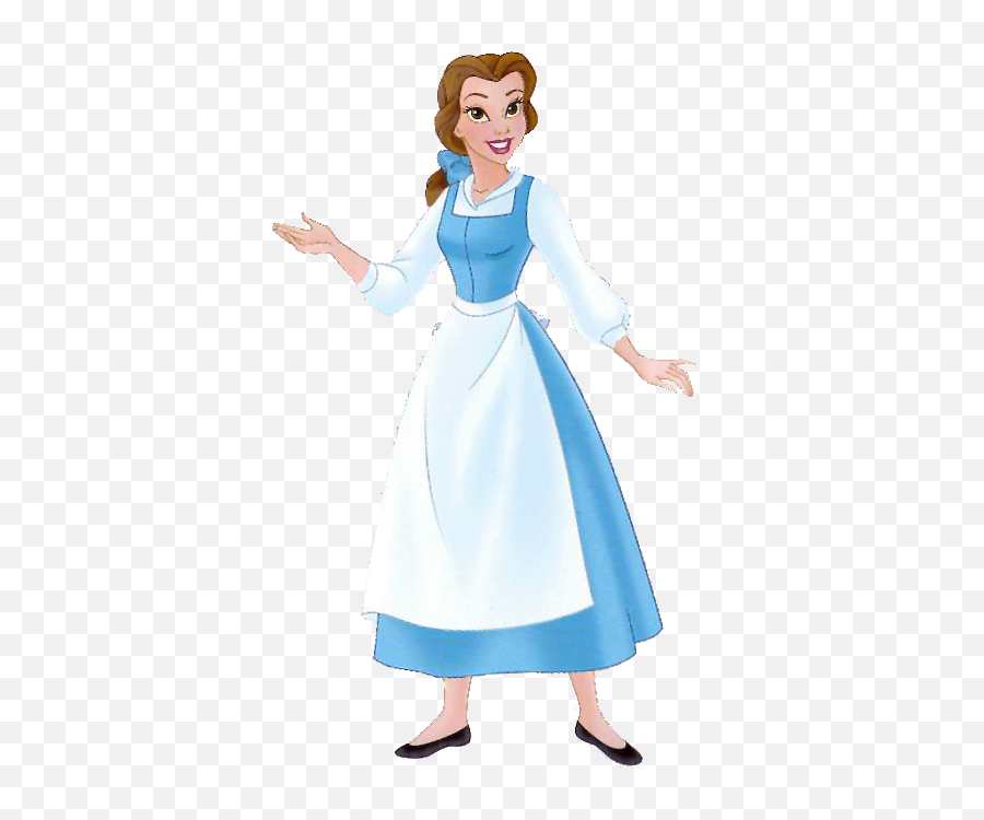 Library Of Beauty And The Beast Belle Blue Dress Clip Art - Blue Dress Belle Beauty And The Beast Png,Beauty And The Beast Png