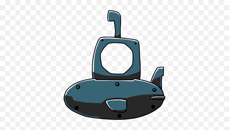 Scribblenauts Wiki - Mini Submarine Png Transparent,Submarine Png