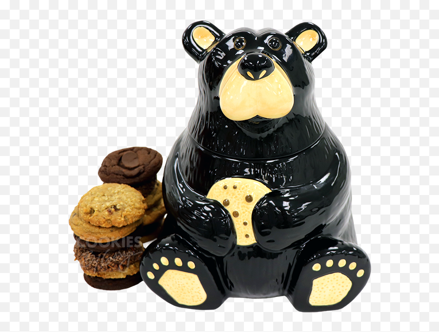 Cookie Jar - Bear Cookies By George Figurine Png,Cookie Jar Png