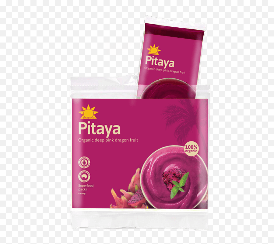Organic Pink Pitaya Dragonfruit Raw Distribution - Amazonia Pitaya Smoothie Packs Png,Dragonfruit Png