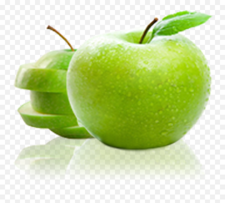 Apple Manzana Smith Fruit Verde Green - Manzana Verde Png,Manzana Png