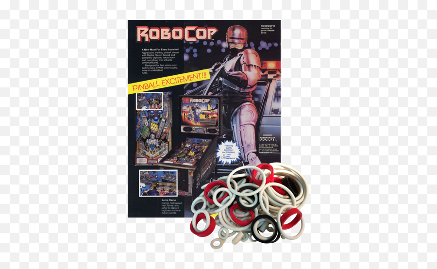 Robocop Original Motion Picture - Supersonic Rubber Set Png,Robocop Png