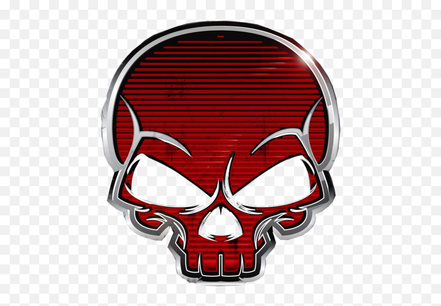 Metal Skull Png 2 Image - Metal Skull Logo Png,Red Skull Png