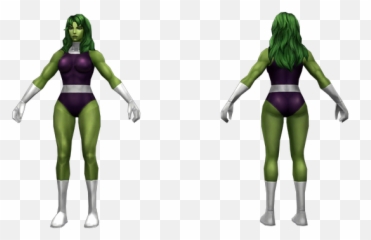 She - She Hulk Models Resource Png,She Hulk Png