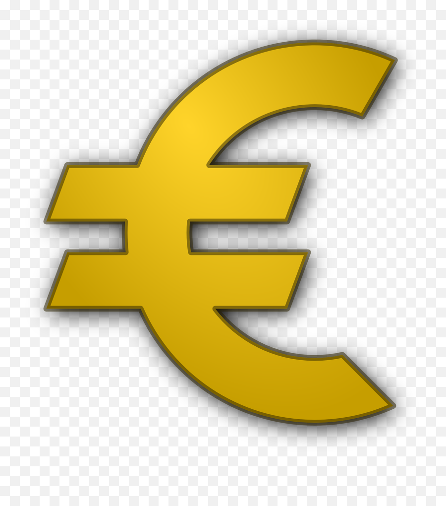 Euro Money Symbol - Euro Sign Cartoon Png,Money Symbol Transparent