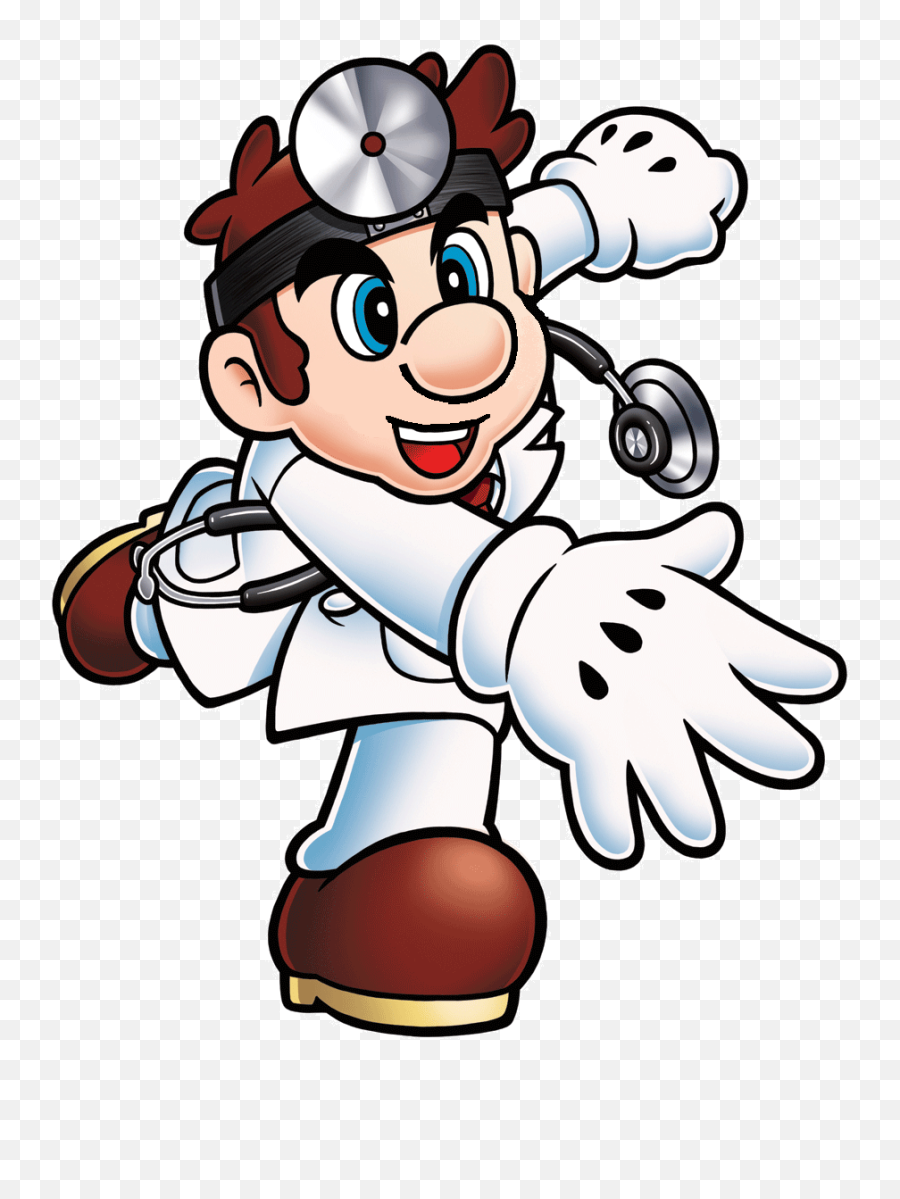 Dr Mario Artwork Clipart Png Download - Dr Mario Throwing Pills,Dr Mario Png