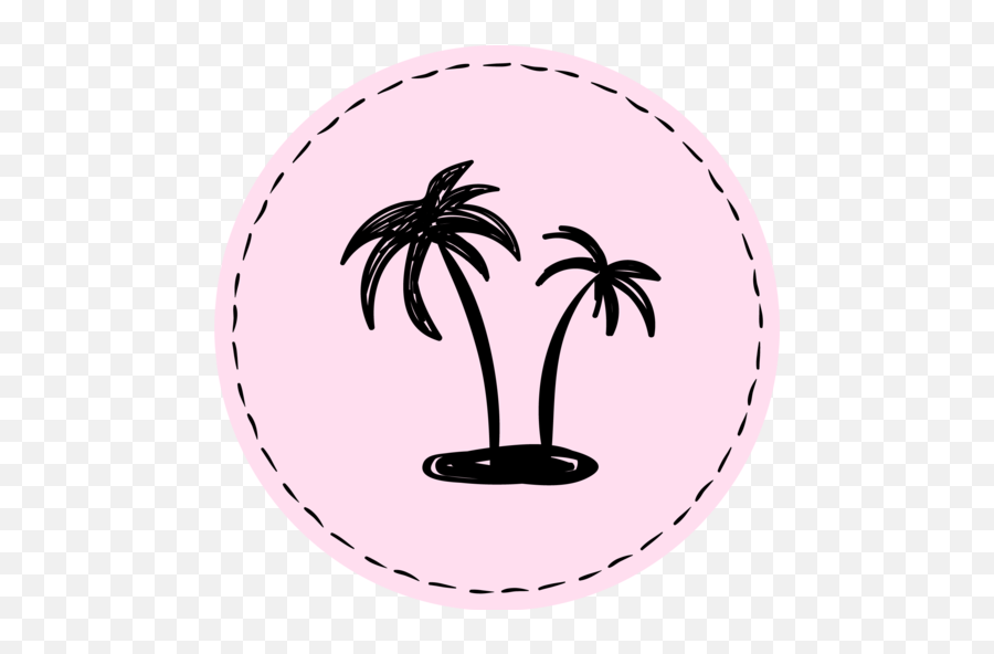 Instagram Stories Palms Beach Summer Holidays Free Icon Png Silhouette