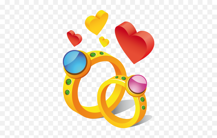 Wedding Ring Clip Art Pictures Free Clipart Images 2 - Png Stickers For Whatsapp,Wedding Ring Clipart Png