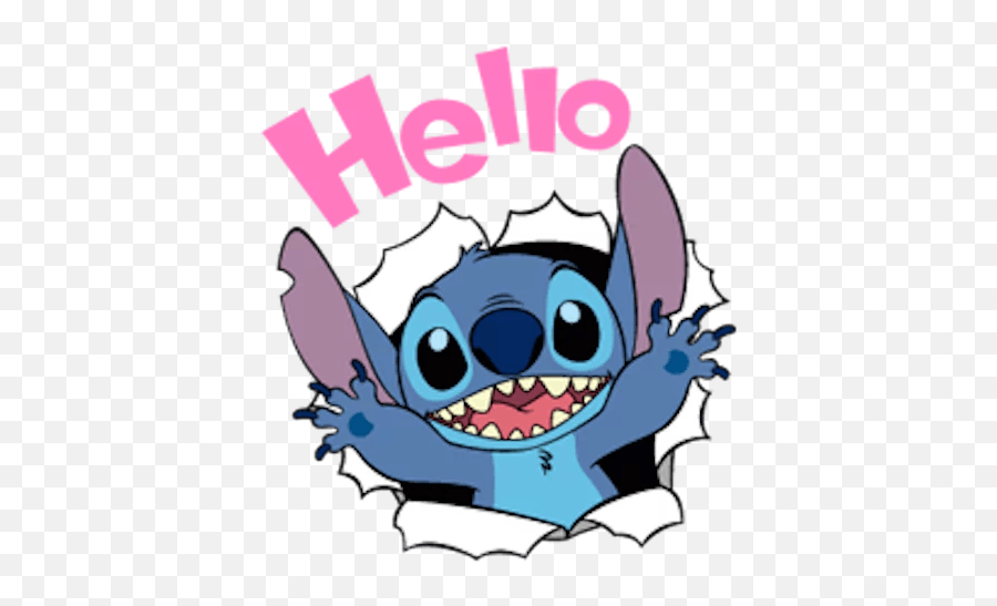 Stitchu201d Stickers Set For Telegram - Cute Lilo And Stitch Png,Stitch Png