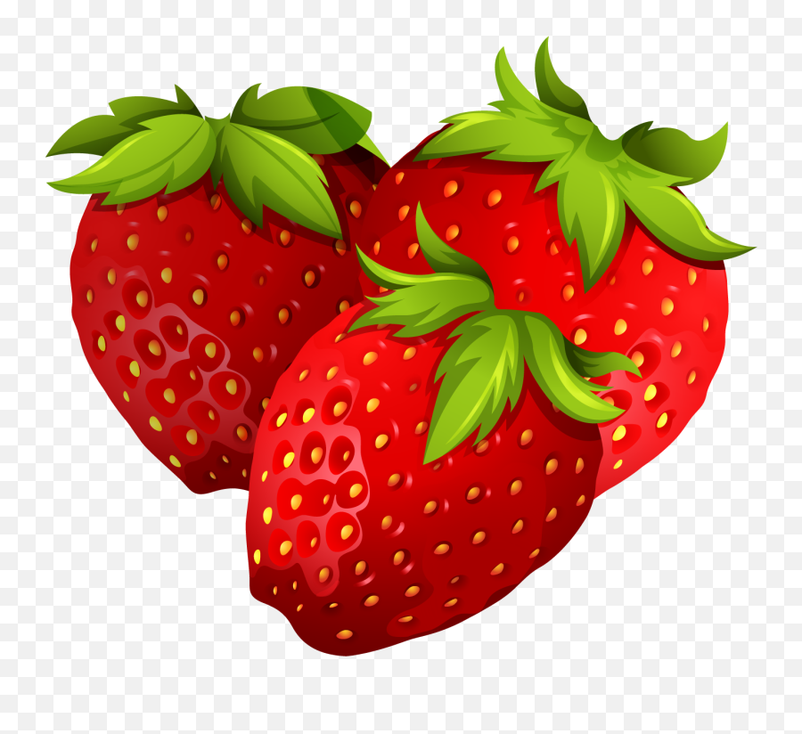 Strawberry Png Transparent Free Images - Dibujos De Fresas A Color,Strawberries Png
