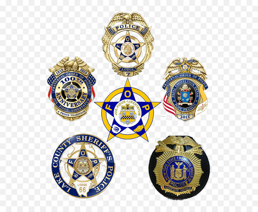 Fraternal Order Of Police Badge Organization - Police Png Fop 530,Police Badge Transparent