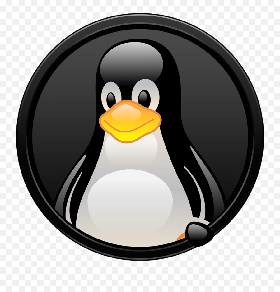 Download Tux Linux Logo - Linux Mint Start Menu Icon Png,Linux Logo Png