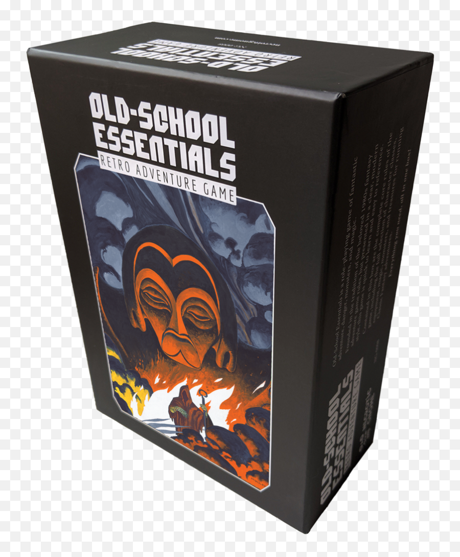Old - School Essentials Classic Fantasy Black Box Print Pdf Dungeons Dragons Png,Black Box Png
